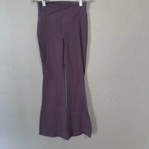 Old Navy Girls Purple Flared Yoga Pants